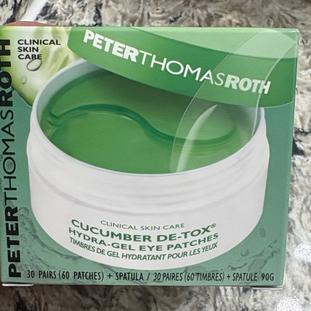 Peter Thomas Roth Green Cucumber Hydra-Gel Eye Patches 30 pairs new in box